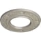 Ekena Millwork Daniela Ceiling Medallion (Fits Canopies up to 3 7/8"), 8"OD x 3 7/8"ID x 1/2"P, Pearl White CM08DNPWS - alternate 2